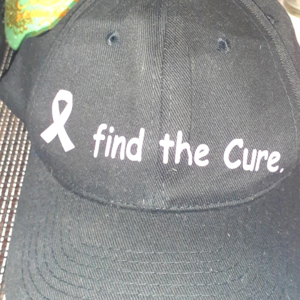 Black Found the Cure baseball Cap